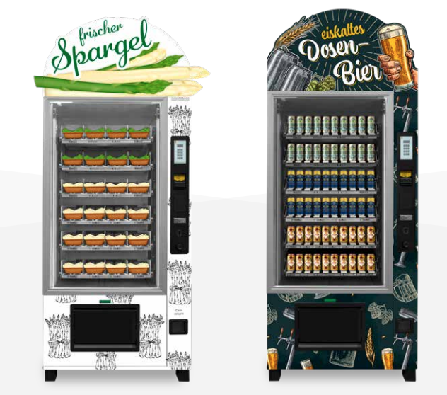 Asparges-og-dåseølsautomat
