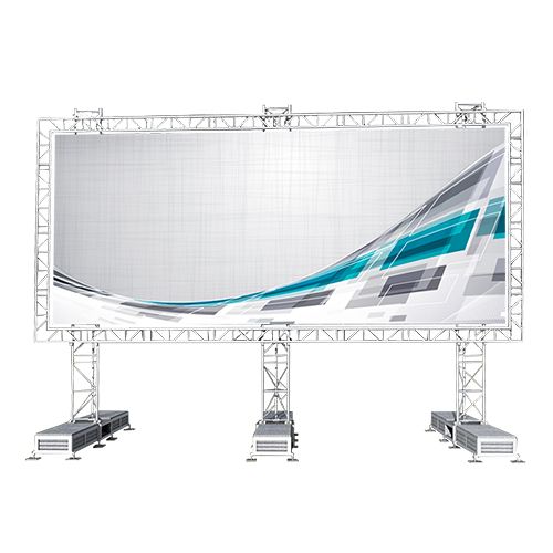 Bannerrahmen-Stecksystem Traverstar für Werbeschilder