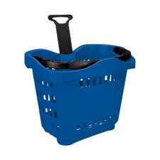 Roller Basket „TL-1“, Indkøbskurv 55 Liter, til at trække og bære