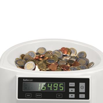 Safescan 1250 Mønttæller / møntsortering