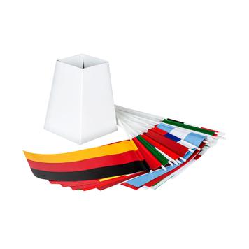 Papirflag, 32 nationer