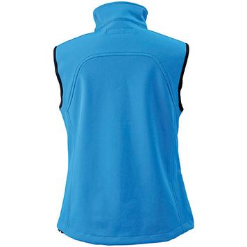 Dame 3-lags softshell vest