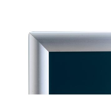 A-skilt, 25 mm profil, sølv
